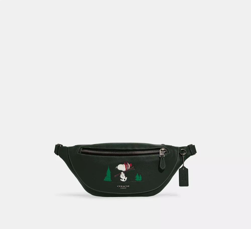 Coach Belt Bag In Signature Canvas Leather Crossbody/Fanny Pack