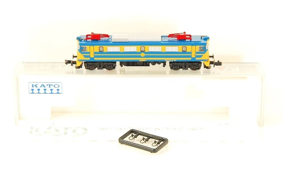 KATO N-Scale 137-1307 RENFE 269-222-6 AZUL/AMARILLO made in JAPAN VERY RARE - Image 2 of 4
