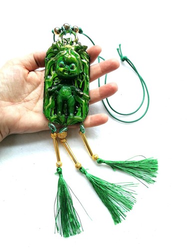 Mandragora Pianta Talismano Simbolo da Strega Amuleto Ciondolo Collana Pendente - Foto 6 di 24