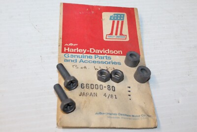 GENUINE Harley-Davidson Battery Terminal Screw Nut Washer Kit FL
