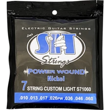 SIT Strings S71060 7-String Custom Light Power Wound Nickel .010-.060