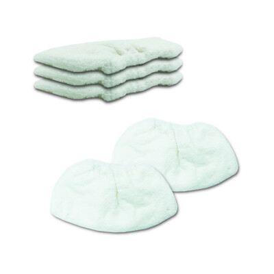 5 x KARCHER SC1002 Steam Cleaner Terry Cloth Cover Pads Hand Tool Cleaning Pad