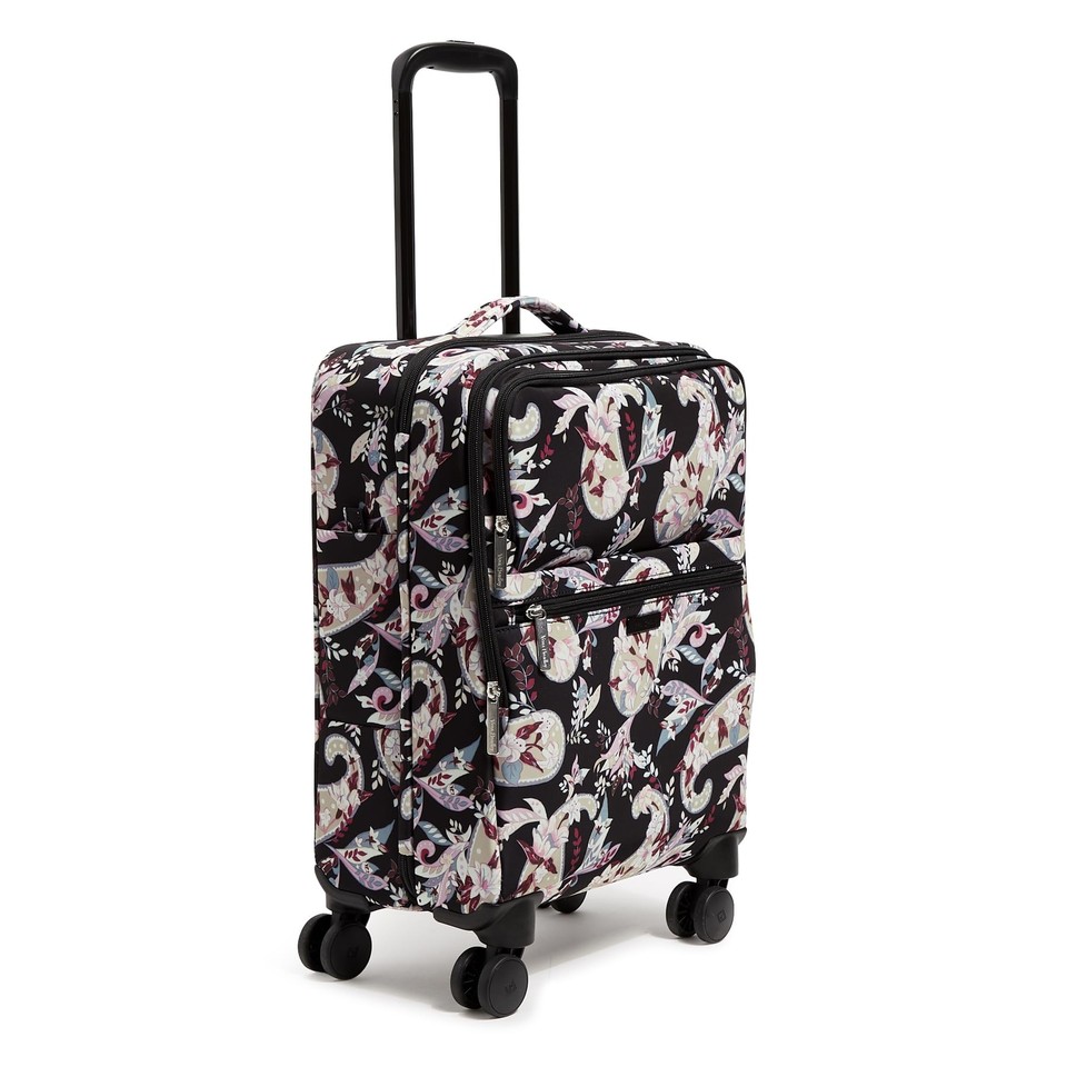 Vera Bradley Women's Softside Rolling Suitcase Luggage Paisley 22