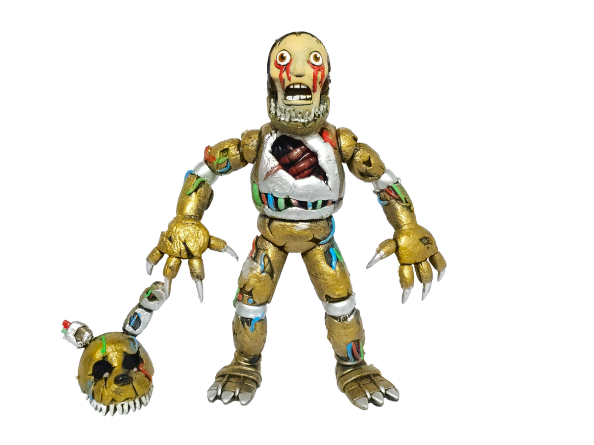 Five Nights at Freddy'sフィギュア springtrap Five Nights at Freddy's Articulated Action Figure: Toxic