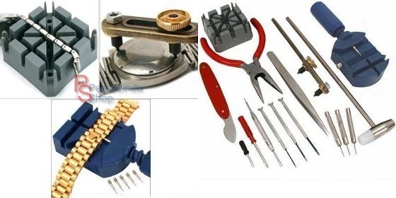 PDR*KIT RIPARA OROLOGI OROLOGIO SET APRICASSE TOGLIMAGLIE