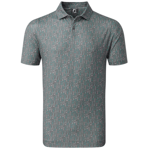 FOOTJOY GLASS PRINT MENS GOLF POLO SHIRT / ALL COLOURS & SIZES @ 50% OFF RRP - Picture 5 of 12