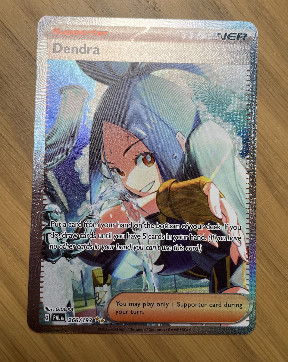 dendra pokemon card Dendra - 250/193 Full Art Ultra Rare Trainer main image 1