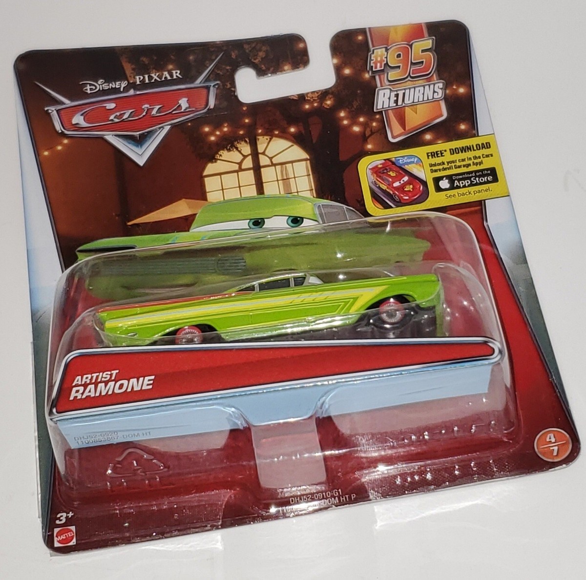 Disney Pixar Cars ARTIST RAMONE Die-cast Car #95 Returns 4/7 | eBay