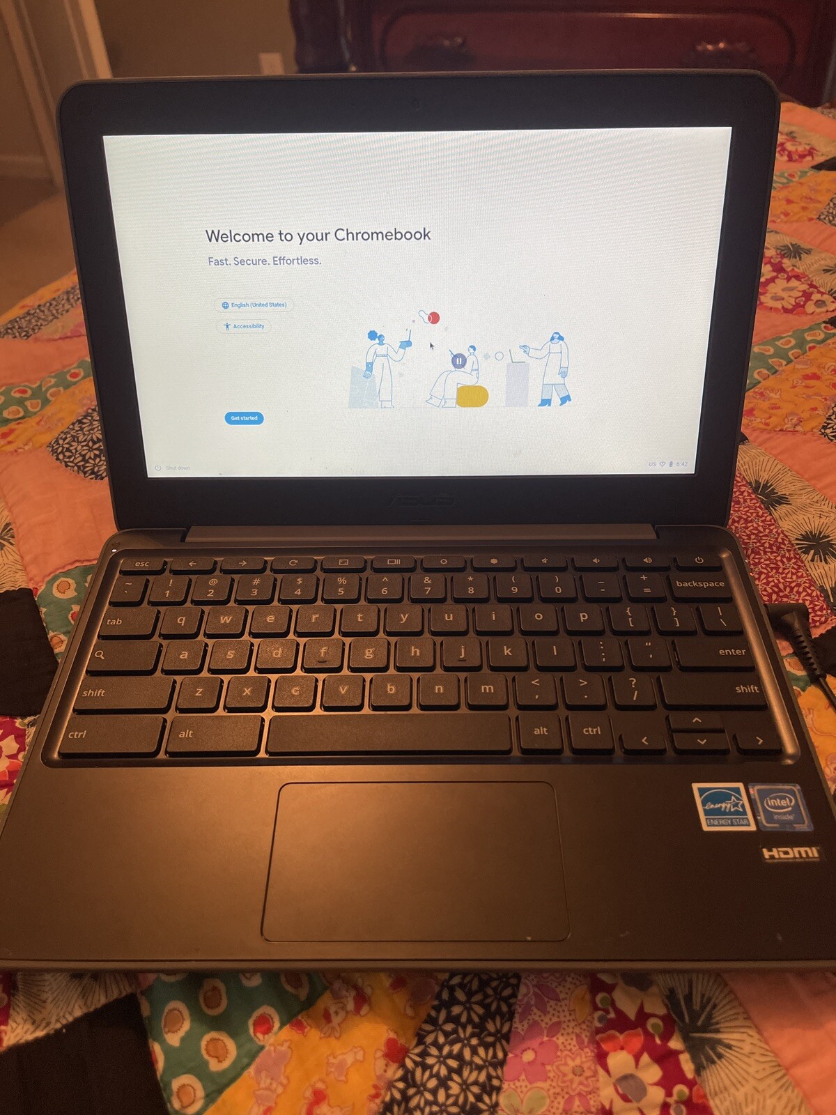 ASUS Chromebook C202S in Great Condition Includes Original Power Cord-image