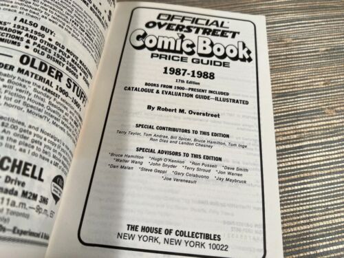 Official Overstreet Comic Book Price Guide 1987 No 17 Softcover Snow White - Imagen 4 de 10