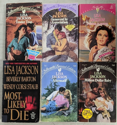 Lisa Jackson ender Trap Innocent By Association A Husband To Remember Million x6