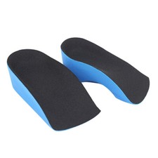 1 Pair of Half Shoe Pads Heightening Insoles Lift Height Increase Shoes Pads