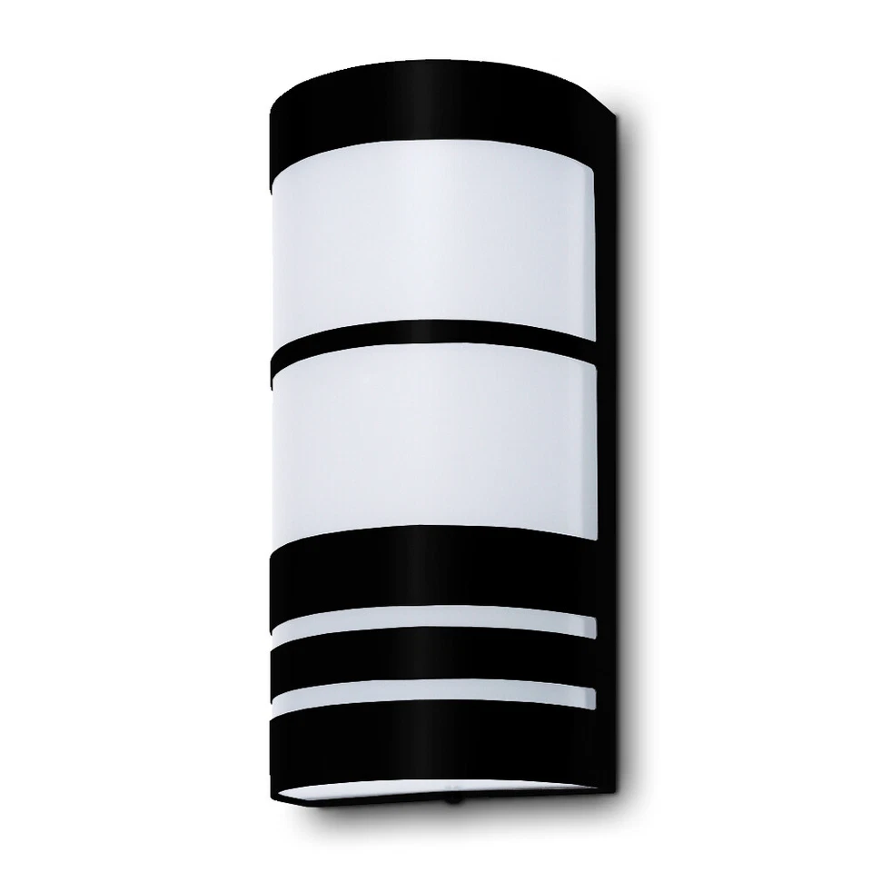 Wandlampe Wandleuchte Edelstahl IP44 E27 Außenwandleuchte außen Halogen MALFOY - Bild 2 von 4