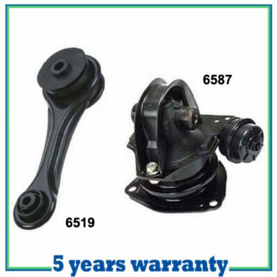 M203 Engine Motor Mount For 90-93 Honda Accord 2.2L Set 2PCS For Auto 6587 6519