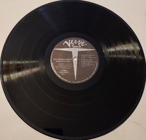 Oscar Peterson Return Engagement 1974 Verve V3HB-8842 Bop, Swing 2 LP VG++ - Picture 4 of 7