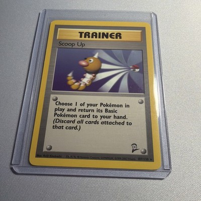 Scoop Up 107/130 Base Set 2 Trainer Pokemon TCG | eBay
