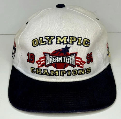 Vintage Starter 1996 Dream Team Atlanta Olympics Hat Snapback Official NBA Stain - product listing photo
