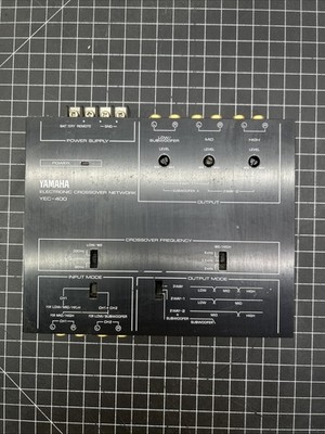 Yamaha YEC-400 3-Way 2-Way + Subwoofer 12v 6-point 4 Channel Fading Crossover