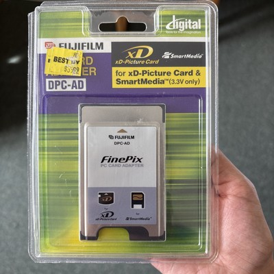 Fujifilm DCP - AD xD Picture Card/SmartMedia PCMCIA PC Card Adapter Sealed