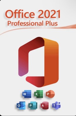 1 PC MS 2021 Office 2021 DVD STANDALONE FULL COMPLETE VERSION PACK