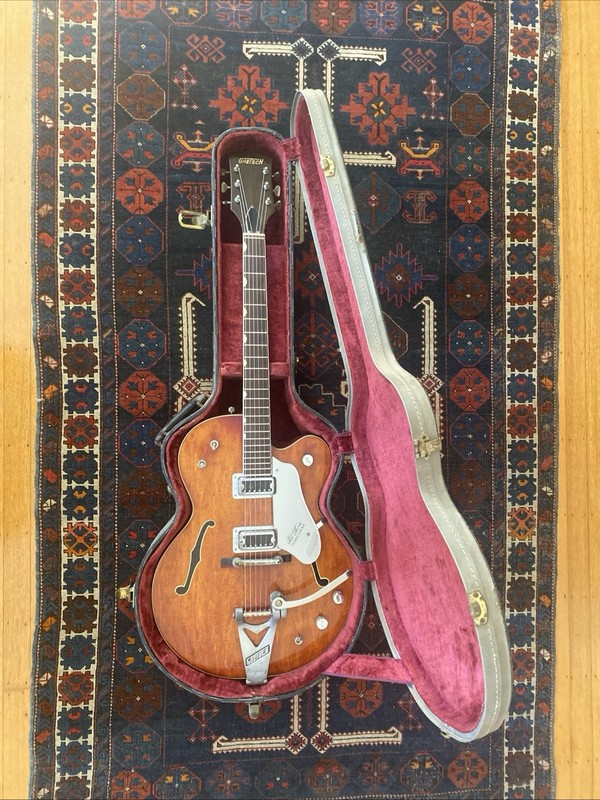 RARE VINTAGE 1963 GRETSCH CHET ATKINS TENNESSEAN MODEL 6119 GUITAR W/ CASE