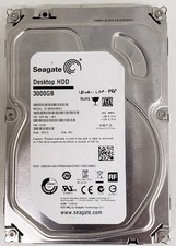 Seagate Barracuda ST3000DM001 3TB 3.5" SATA 6Gb/s 7200RPM 64MB HDD PN 1ER166-301