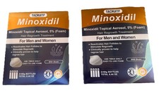 6 MONTHS - MINOXIDIL 5 - FOAM Hair Regrowth - MEN - EXP 09/2027 2 Packs