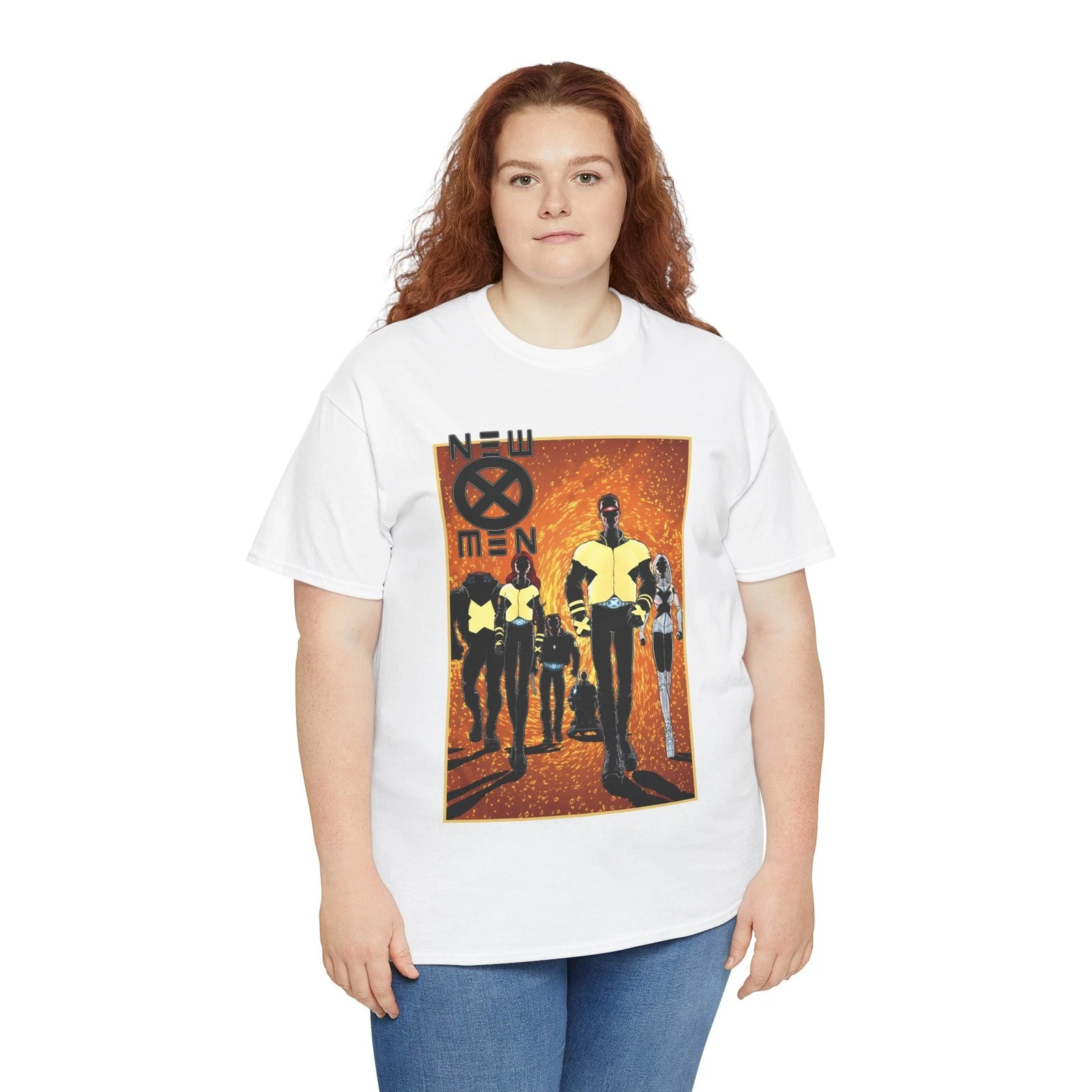 New X-Men T-Shirt - Frank Quitely Art - Wolverine, Cyclops, Jean Grey - Marvel