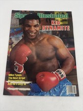 Mike Tyson Sports Illustrated First Cover 1986 Kid Dynamite
