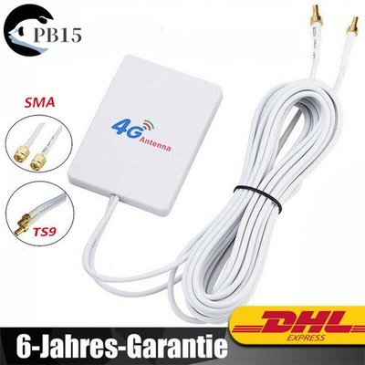 SMA/TS9 4G LTE Antenne Signalverstärker für 3G 4G WIFI Router Modem Booster