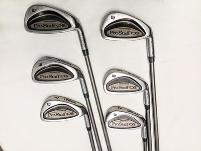 Wilson Pro Staff OS Oversized Irons 4,5,6,7,8 & 9. Regular Graphite RH
