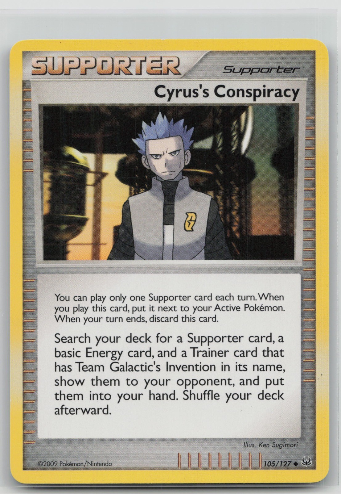 Cyrus's Conspiracy Platinum 105/127 MP
