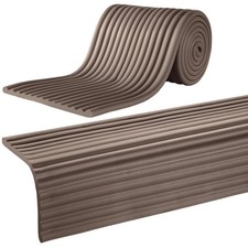 MABOZOO 8'' Extra Wide Seat Edge Cushion, 13.1 FT Length Foam Walnut