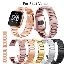 Stainless Steel Watch Strap For Fitbit Versa / Versa 2/ Versa Lite Band Bracelet