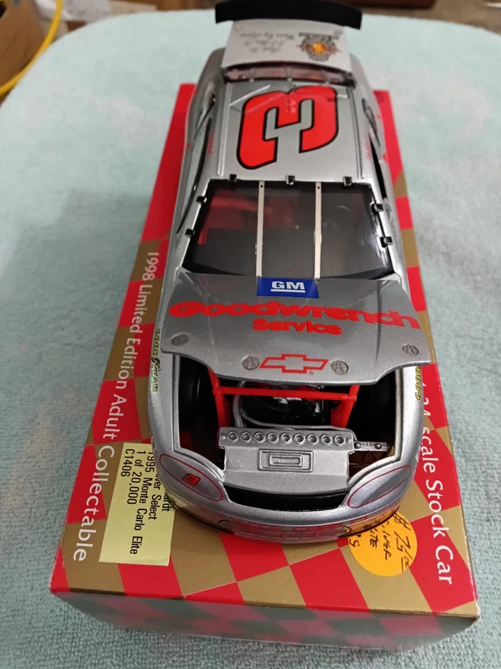 1998 Action RCCA Dale Earnhardt Sr 1995 Goodwrench Silver Select Elite 1/24 汽车 — 第 3/4 张图片