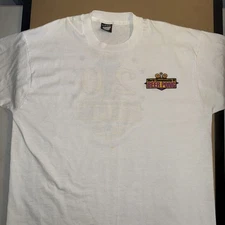 Vintage T Shirt. Single Stitch Screen Stars Best 1996 Las Vegas Beer Pong Shirt