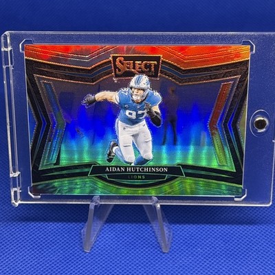 2024 Panini Select Aidan Hutchinson Field Level #402 Tie-Dye Prizm /25 Lions
