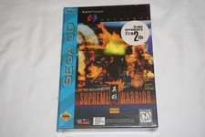 Supreme Warrior (Sega CD) NEW Sealed
