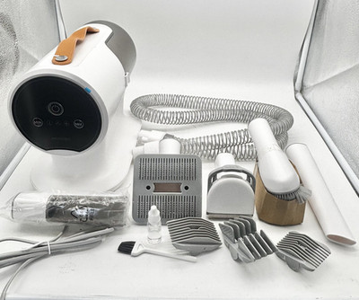 AIRROBO PG100 Dog Grooming Vacuum Kit 12000Pa Pet Clippers 5-in-1 