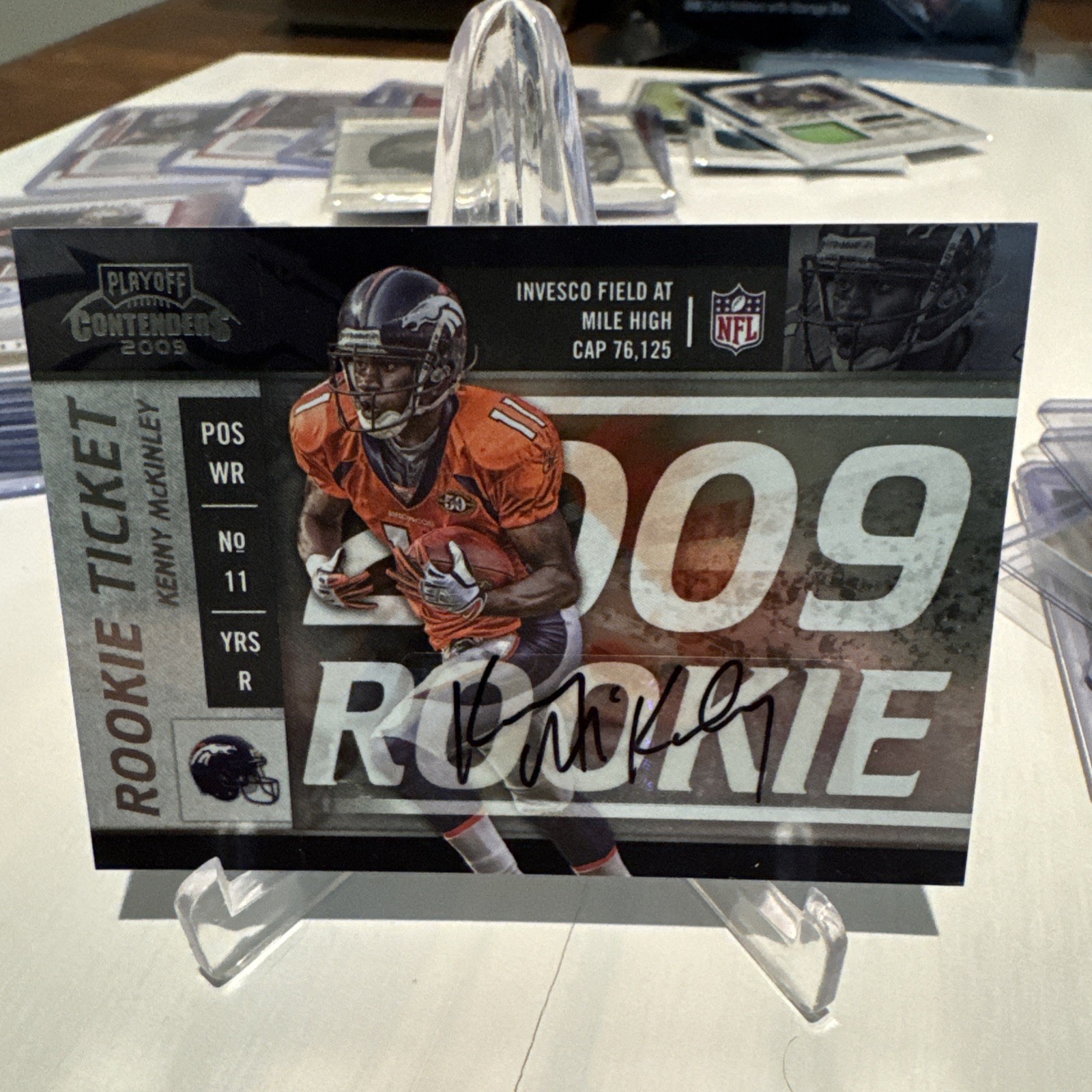 Kenny McKinley Playoff Contenders #178 Autograph