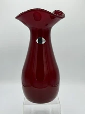 Blenko 1st Quality Special Edition BLACK CHERRY Vase - VC Only