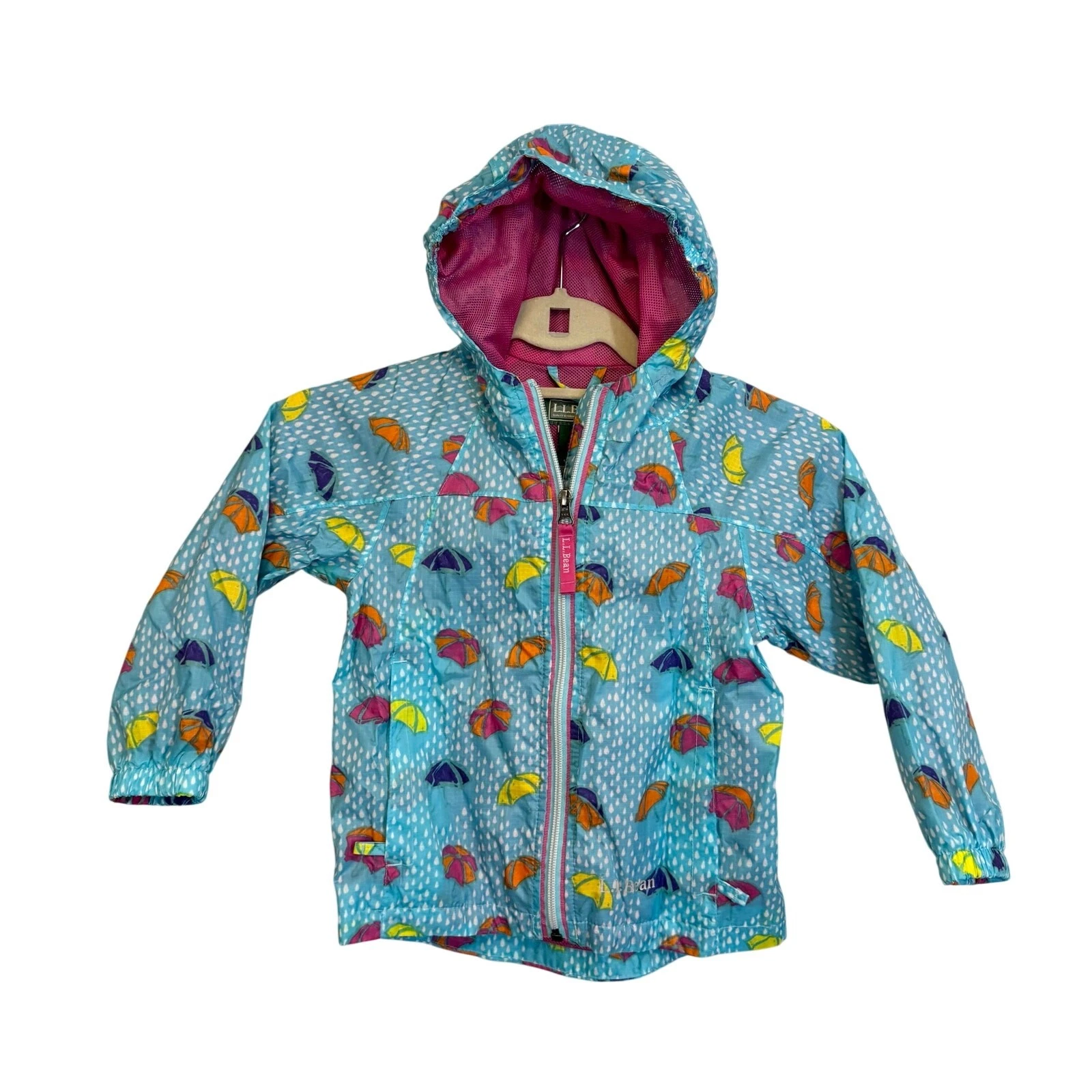 LL Bean Unisex Windbreaker Jacket 4T Blue Umbrella Outdoor Goingout Activewear
Opens in a new window