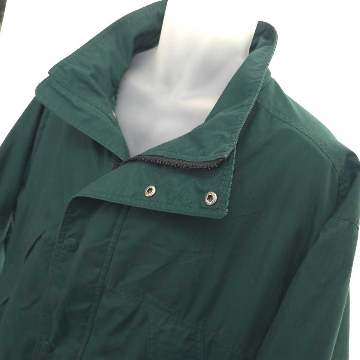 Vintage Eddie Bauer Parka Mens 2XLT Anorak Coat Jacket Forest