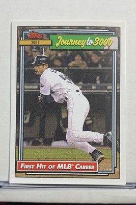 2016 Topps Throwback Thursday Week 10 #48 Ichiro  Journey To 3000 Only 772 Made