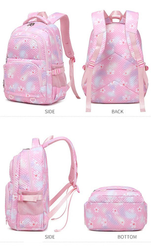 3PC Black Lilo Stitch XL Backpack Lightweight School Student Travel Lunch Bag 02 - Picture 5 of 12