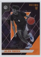2021-22 Panini Chronicles Draft Picks Recon Orange Jalen Green #124 10ou