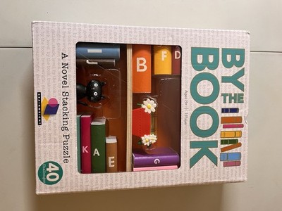 By the Book Puzzle Game   Novel 3D Book Stacking Challenge by Brainwright