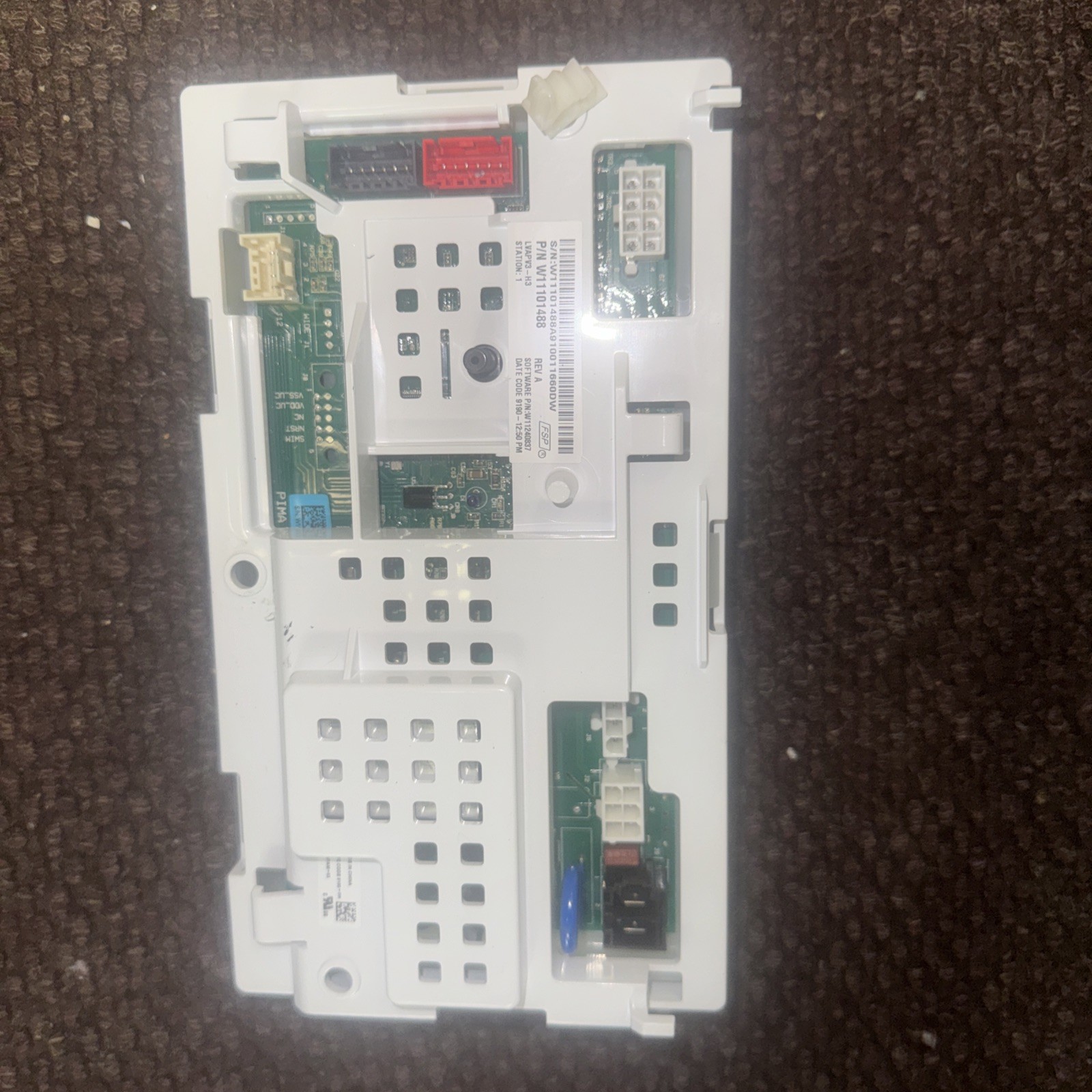 Whirlpool Washer Control Board W11101488