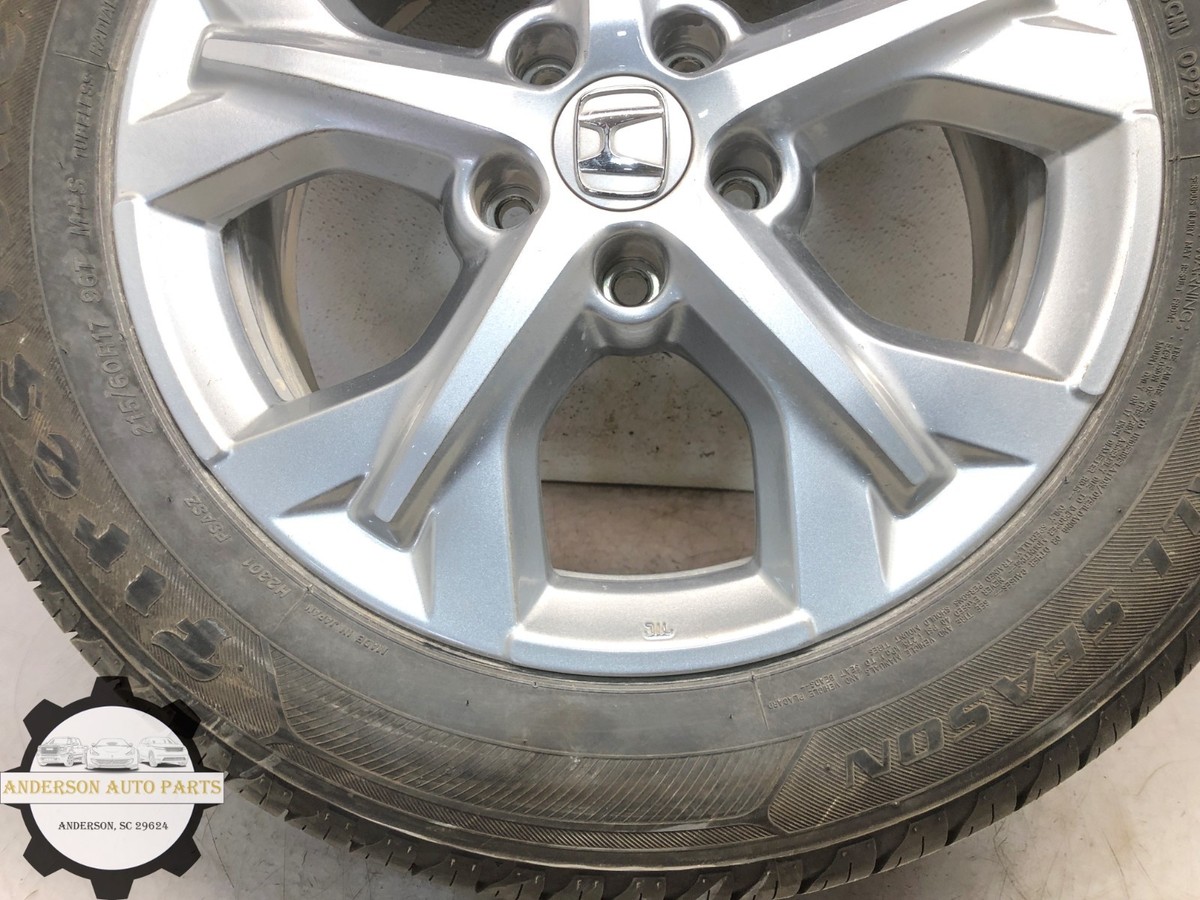 ホンダ 17インチ 5スポークホイールセット　215/60/17　CRV 2023-2026 HONDA HR-V LX WHEEL RIM 17X6.5J W/TIRE 215/60/R17 OEM