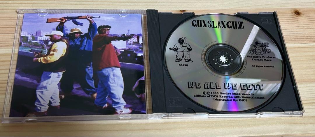 洋楽 GUNSLINGUZ 1995 WU-TANG RZA METHOD MAN Gunslinguz 1995 Wu-Tang Rza Method Man | eBay
